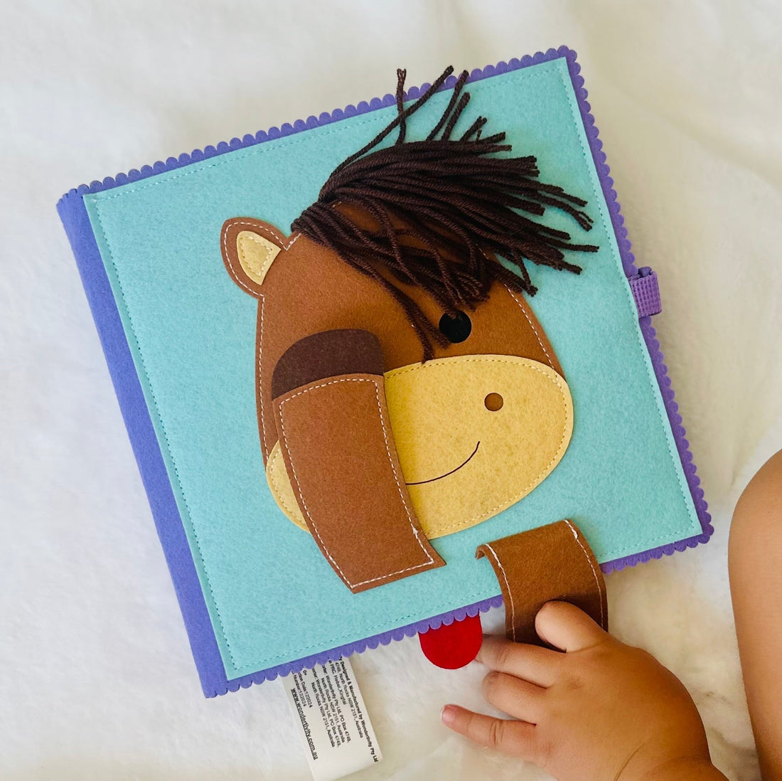 Handsome Horse Baby Book - Wondertivity