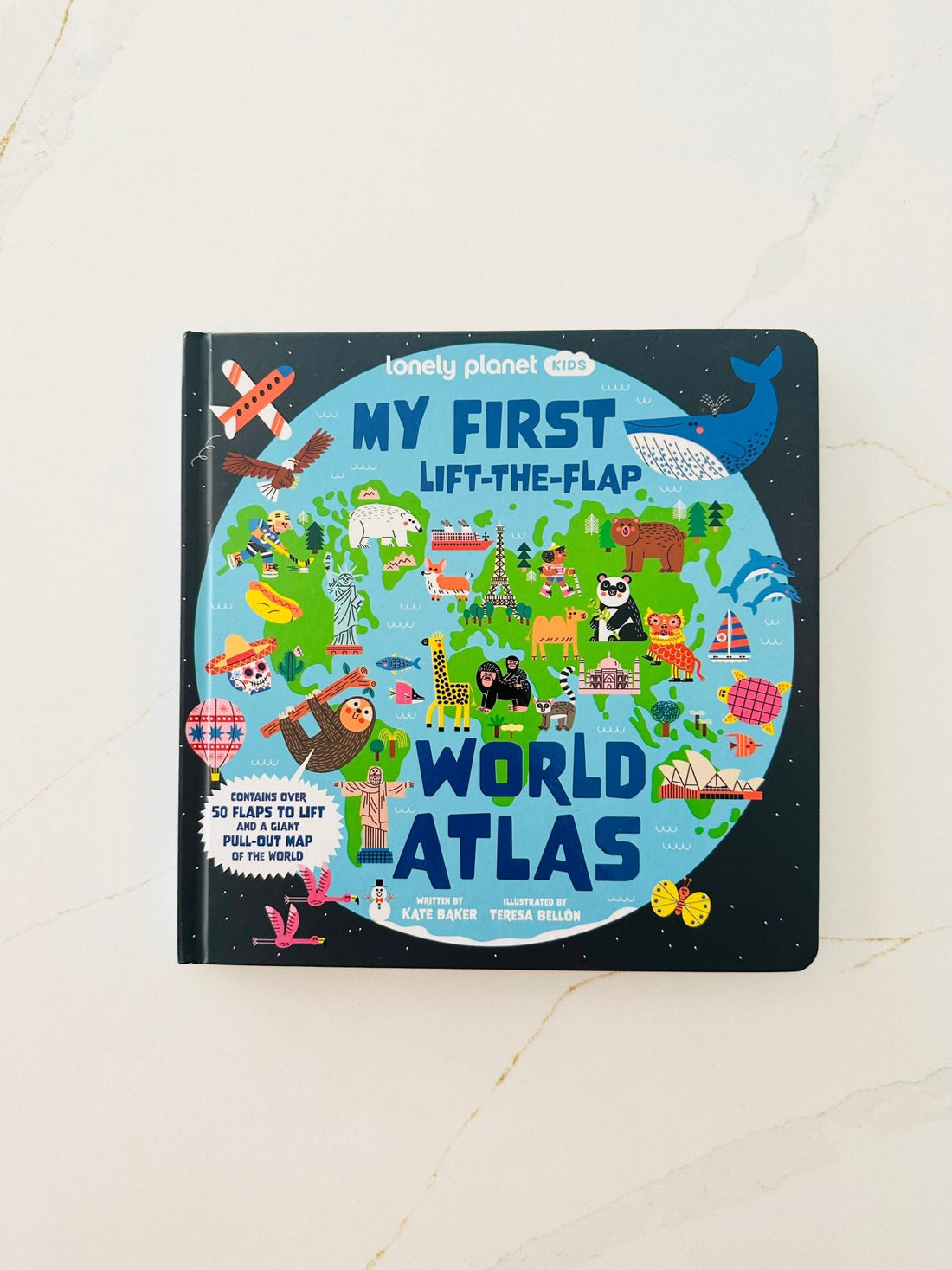 Lonely Planet Kids: My First Lift - the - Flap World Atlas - Wondertivity