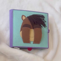 Handsome Horse Baby Book