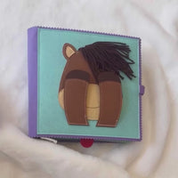 Handsome Horse Baby Book