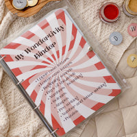 Red Learning Binder - Wondertivity