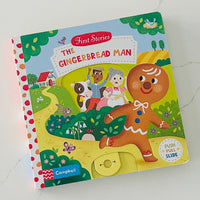 The Gingerbread Man: A Push, Pull and Slide book by Campbell Books - Wondertivity