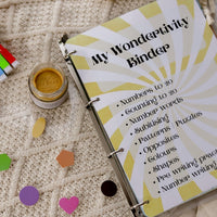 Yellow Learning Binder - Wondertivity