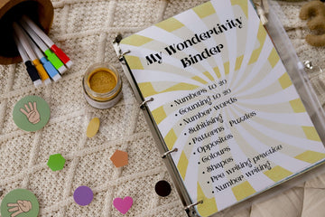 Yellow Learning Binder - Wondertivity